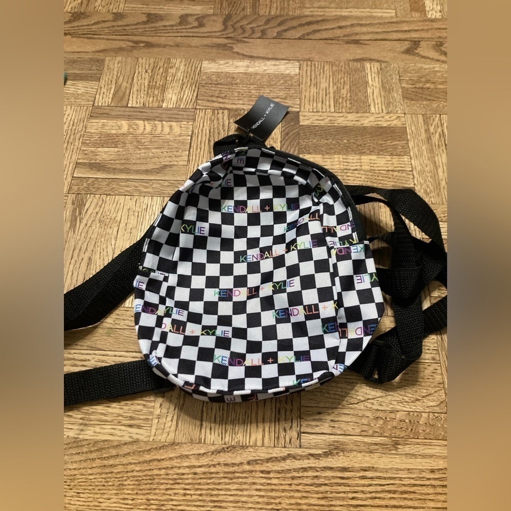 Kendall + Kylie Checkered Mini Backpack.NWT. Super cute for any fan! Brand new